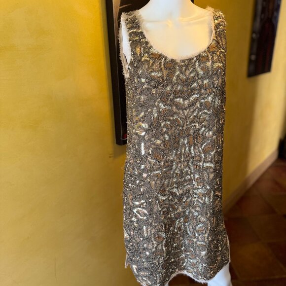 NWT! AllSaints Brellie Embellished Mini Dress Wedding Holiday Evening Size 4 - Picture 6 of 16